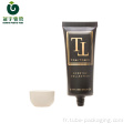 Tube plastique cosmétique de 74 ml pour emballage de conditionneur